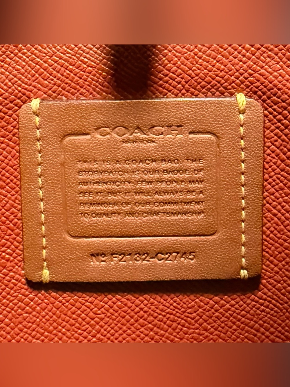 Coach Signature Canvas
Shoulder Bag and Zip Wallet in Brown/Saddle - Picture 10 of 10